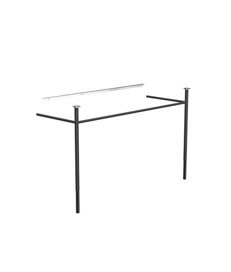 TELAIO PER LAVABO 1943-1200 » NERO OPACO/NERO SPAZZOLATO