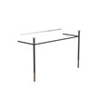 TELAIO PER LAVABO 1943-1200 » NERO OPACO/RAME LUCIDO