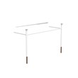TELAIO PER LAVABO 1943-1200 » BIANCO OPACO/RAME LUCIDO
