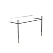 TELAIO PER LAVABO 1943-1200 » NERO OPACO/ORO LUCIDO