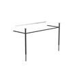 TELAIO PER LAVABO 1943-1200 » NERO OPACO/INOX LUCIDO