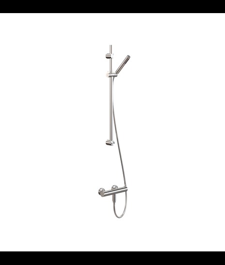 SHOWER SET 1996 » BRUSHED STAINLESS