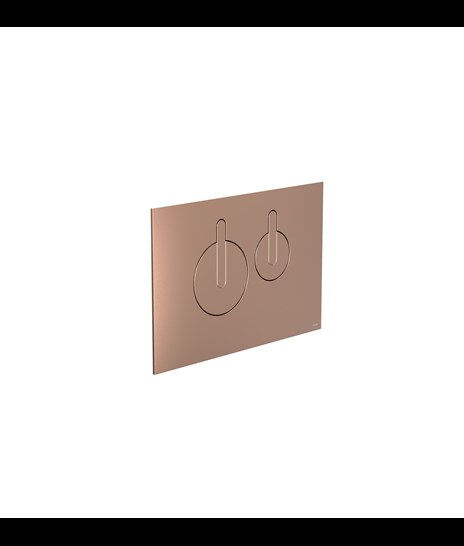 TOILET FLUSH BUTTON 1998 » BRUSHED COPPER