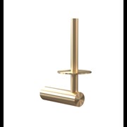 TOILET ROLL HOLDER 1912 » BRUSHED GOLD