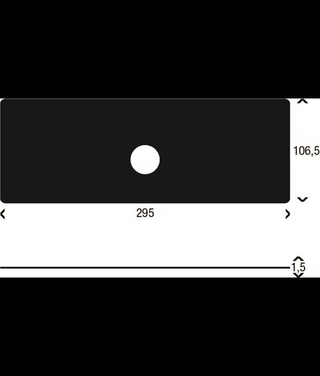 LÅG 1944-1 TIL PAPIRDISPENSER » BØRSTET RUSTFRI