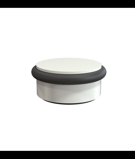 DOOR STOP 1987 » MATT WHITE/BLACK