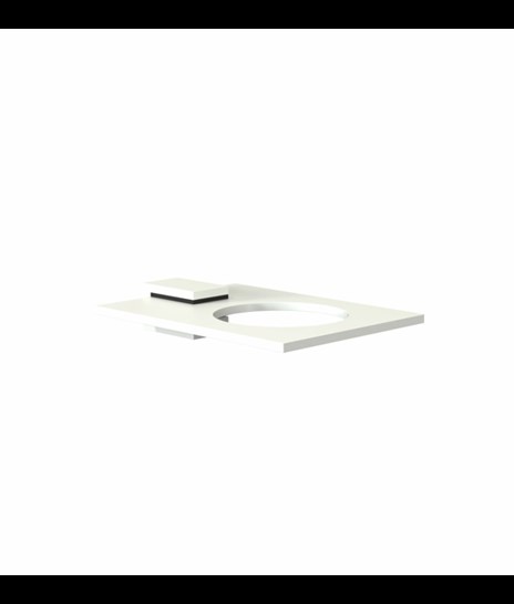 Shelf 4, 9cm » white