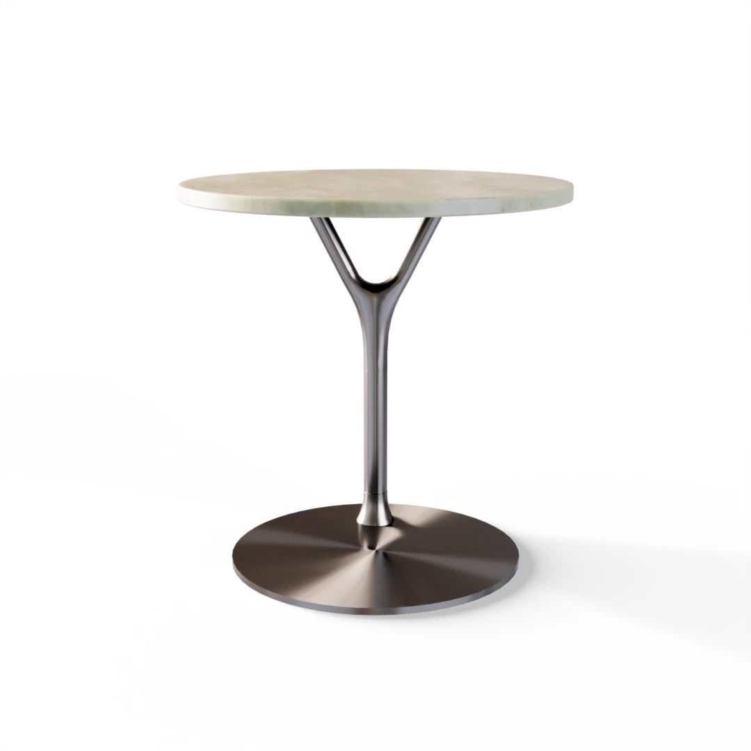 TABLE 1001 » FOREST GREEN / BRUSHED STAINLESS