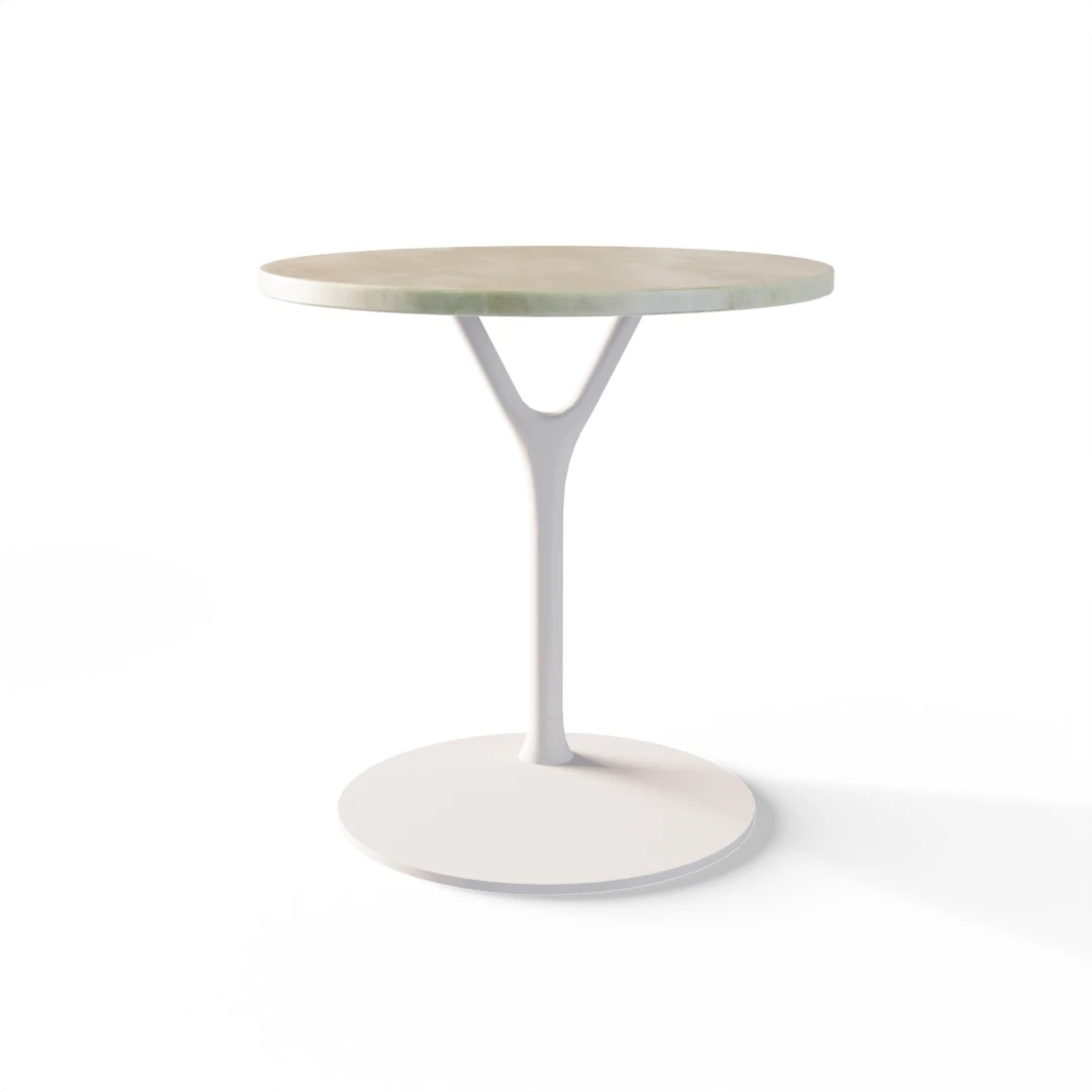 TABLE 1001 » FOREST GREEN / MATT WHITE