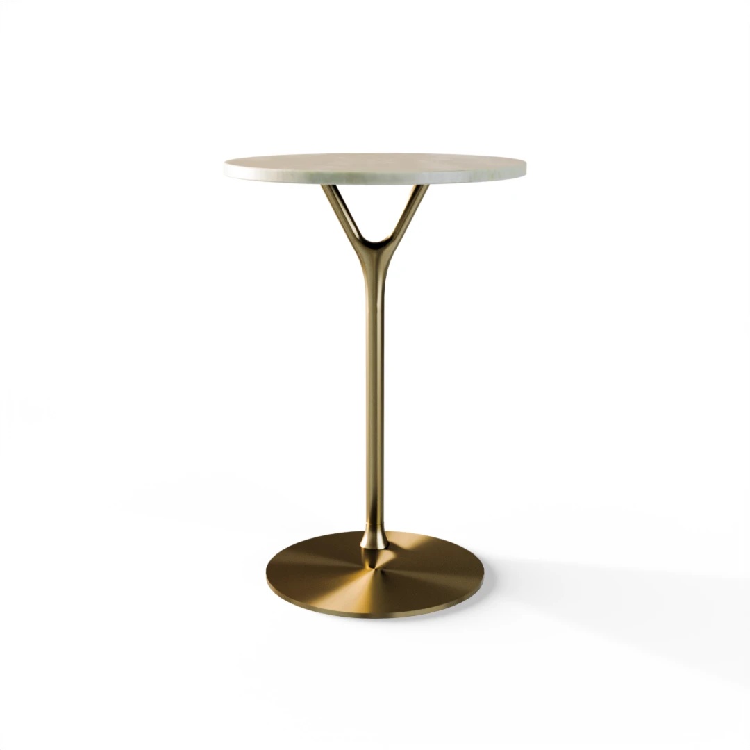TABLE 1002 » FOREST GREEN / BRUSHED GOLD