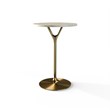 TABLE 1002 » FOREST GREEN / BRUSHED GOLD
