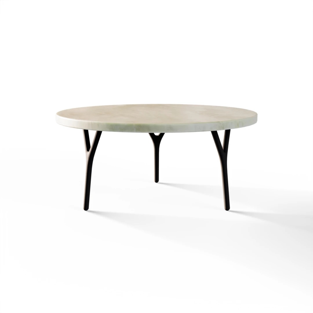 BORD 1004 » FOREST GREEN/MATT SVART