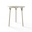 TABLE 1007 » FOREST GREEN/BRUSHED GOLD