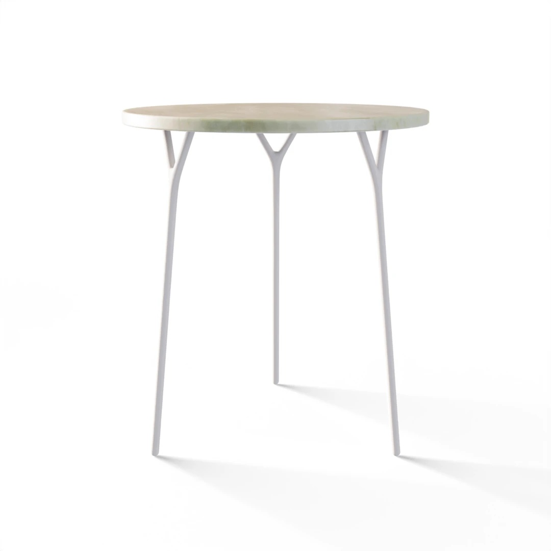 TABLE 1007 » FOREST GREEN/MATT WHITE