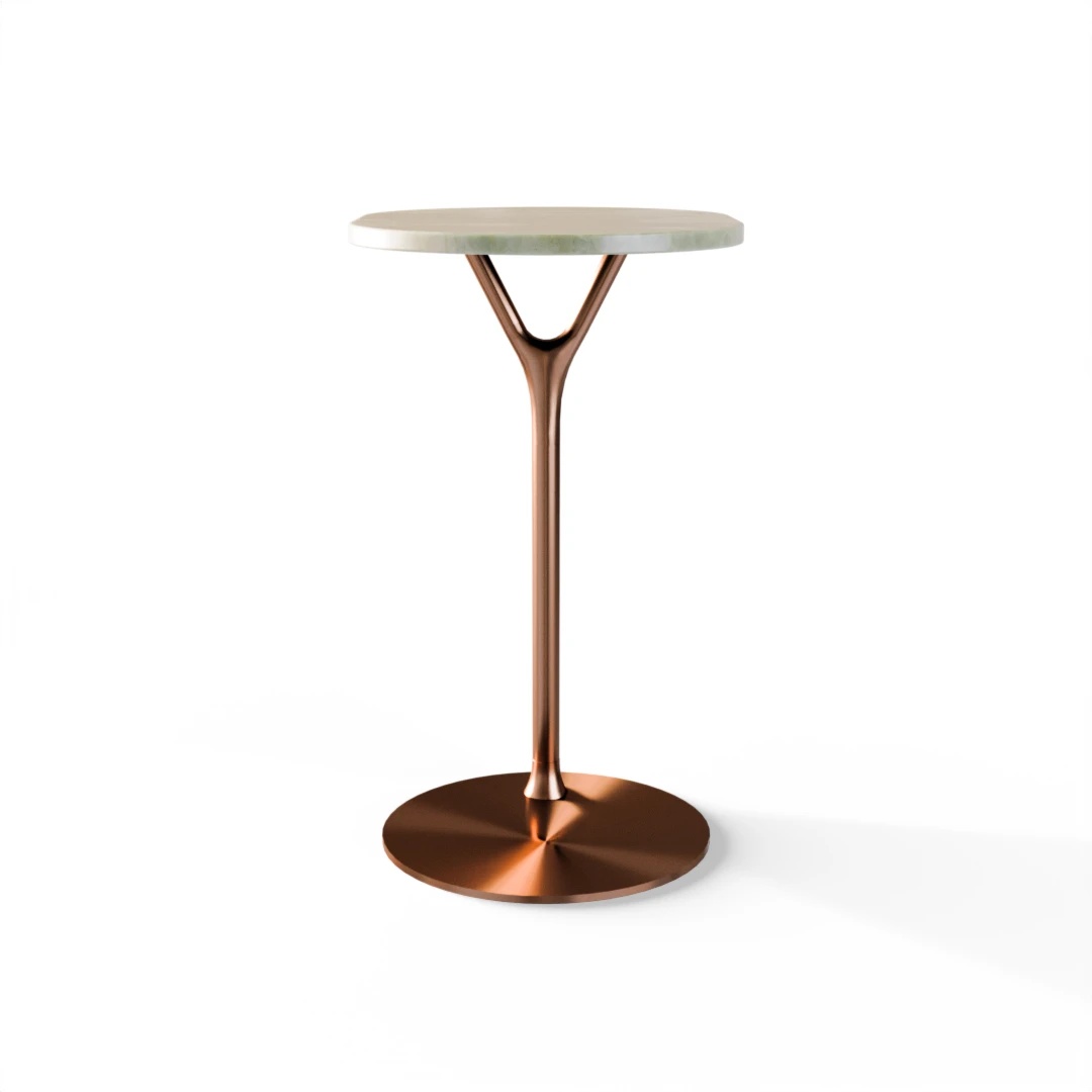 TABLE 1009 » FOREST GREEN / BRUSHED COPPER