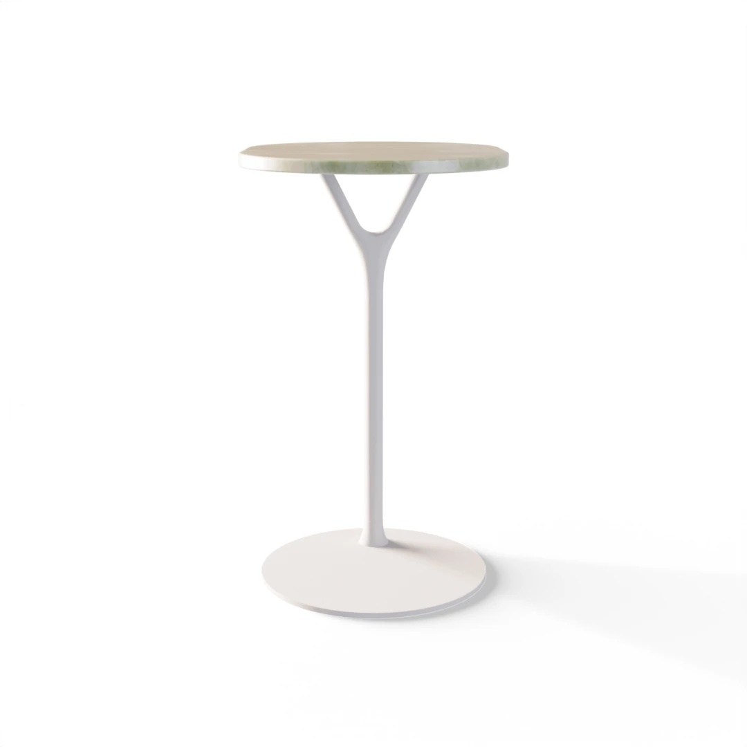 TABLE 1009 » FOREST GREEN / MATT WHITE