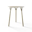 TABLE 1012 » FOREST GREEN/BRUSHED GOLD 