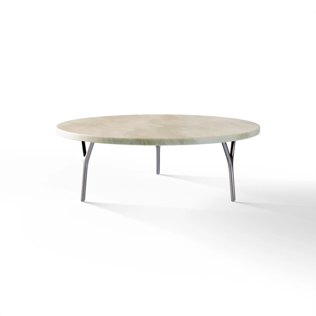 BORD 1014 » FOREST GREEN/BØRSTET RUSTFRI