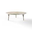TABLE 1014 » FOREST GREEN/BRUSHED GOLD