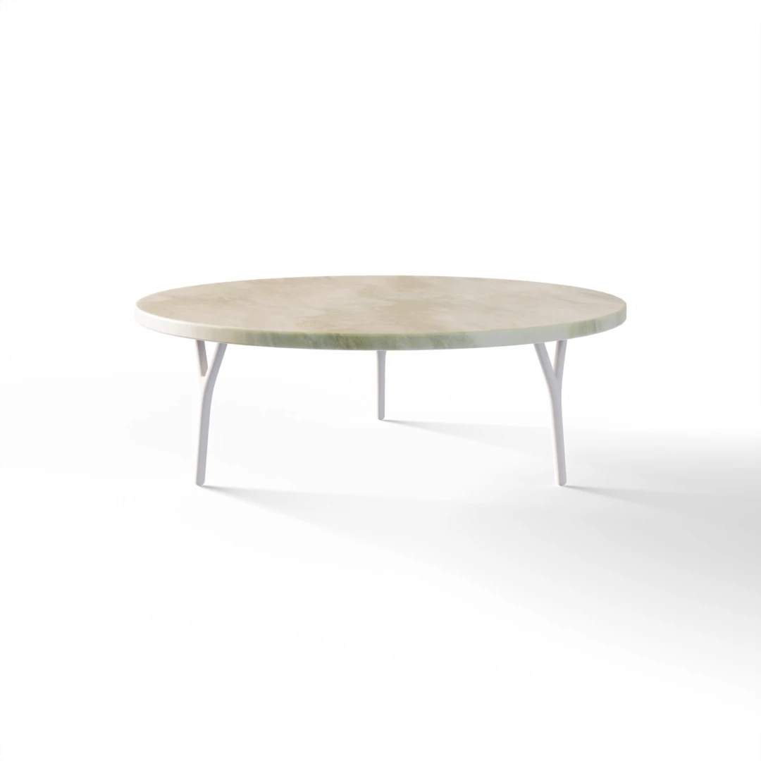 BORD 1014 » FOREST GREEN/MAT HVID