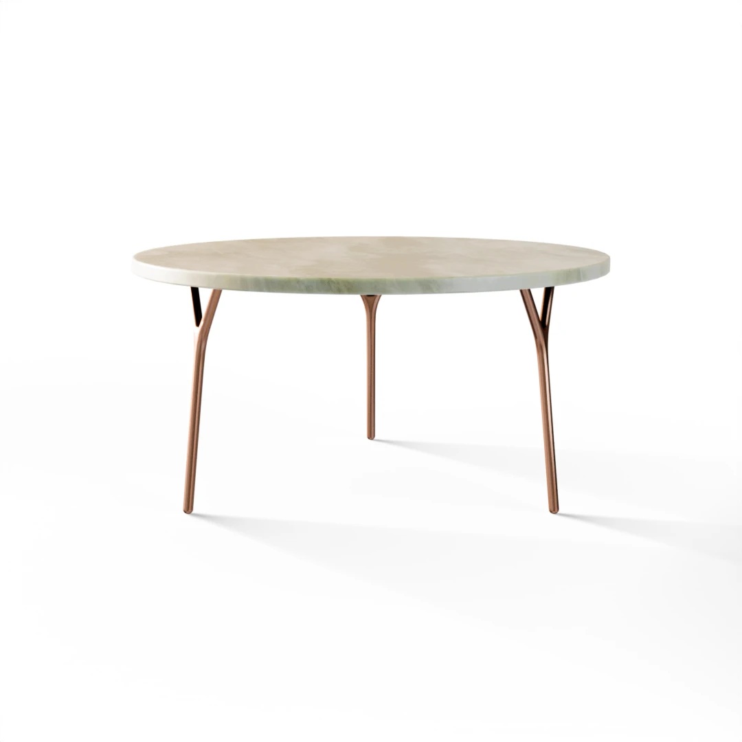 BORD 1015 » FOREST GREEN/BØRSTET KOBBER 