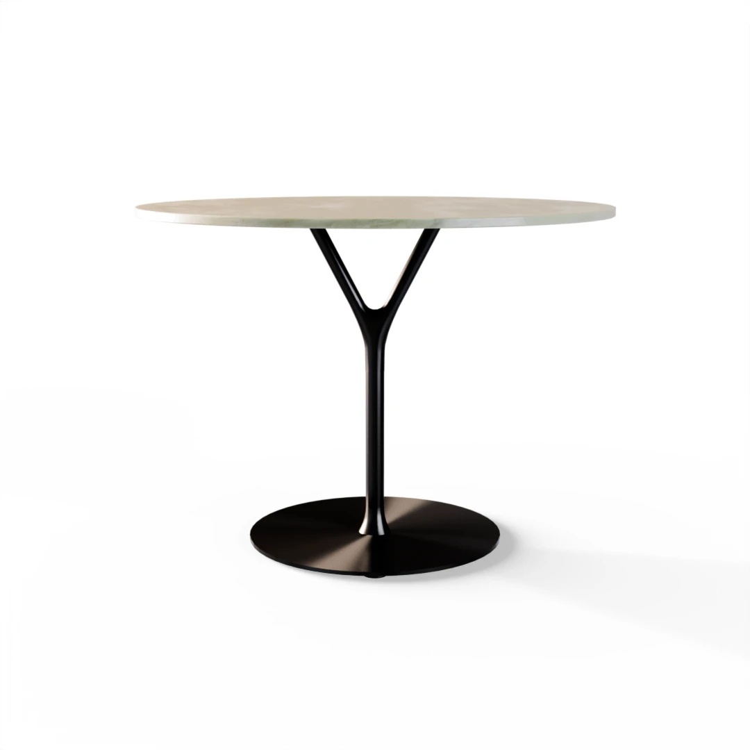 BORD 1018 » FOREST GREEN/BØRSTET SORT