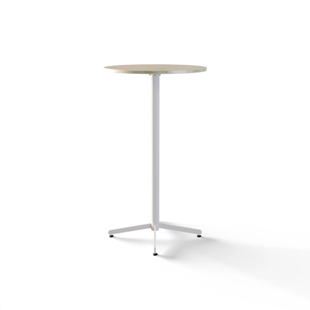 BORD 1023 » FOREST GREEN/MAT HVID