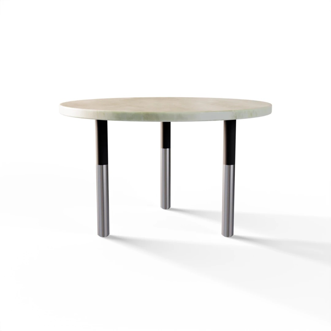 TABLE 1025 » FOREST GREEN / MATT BLACK/BRUSHED STAINLESS