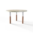 TABLE 1025 » FOREST GREEN / MATT WHITE/BRUSHED COPPER