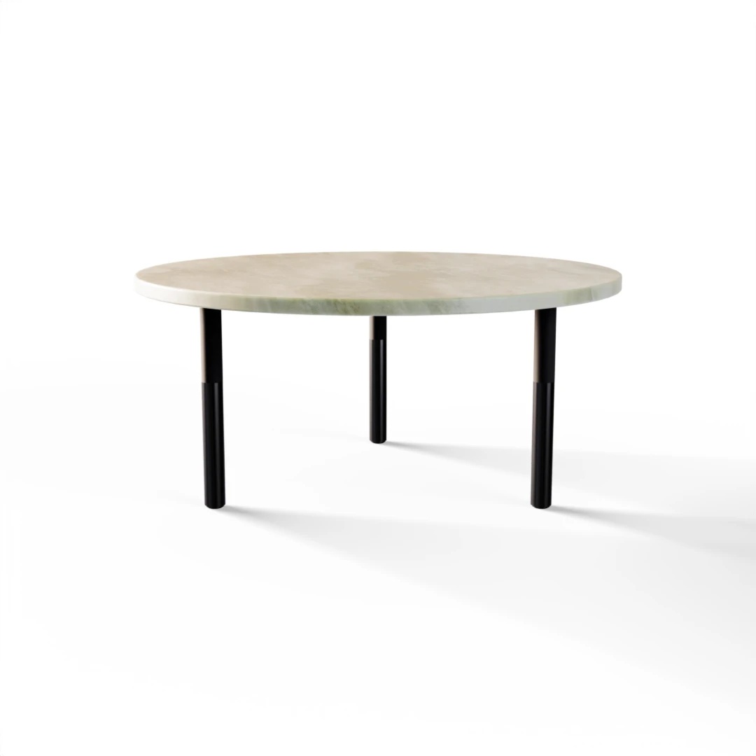 BORD 1026 » FOREST GREEN / MAT SORT/BØRSTET SORT