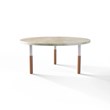 TABLE 1026 » FOREST GREEN / MATT WHITE/BRUSHED COPPER 