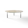 TABLE 1027 » FOREST GREEN / MATT WHITE/BRUSHED STAINLESS
