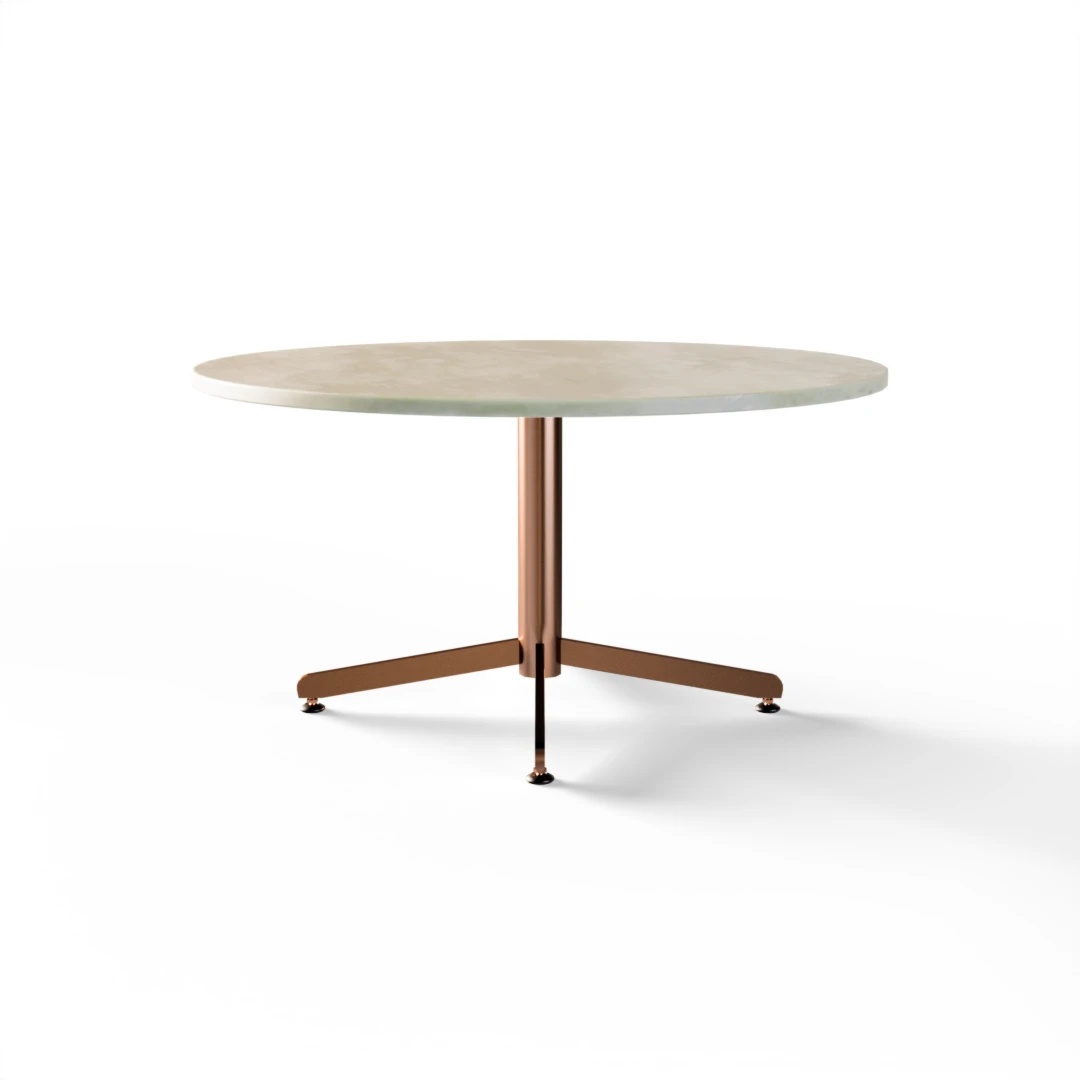 TABLE 1028 » FOREST GREEN/BRUSHED COPPER