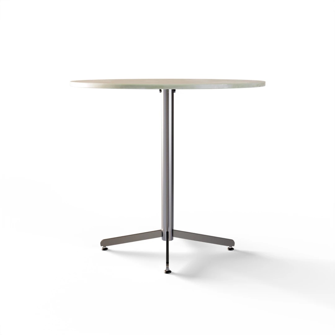 TABLE 1029 » FOREST GREEN/BRUSHED STAINLESS