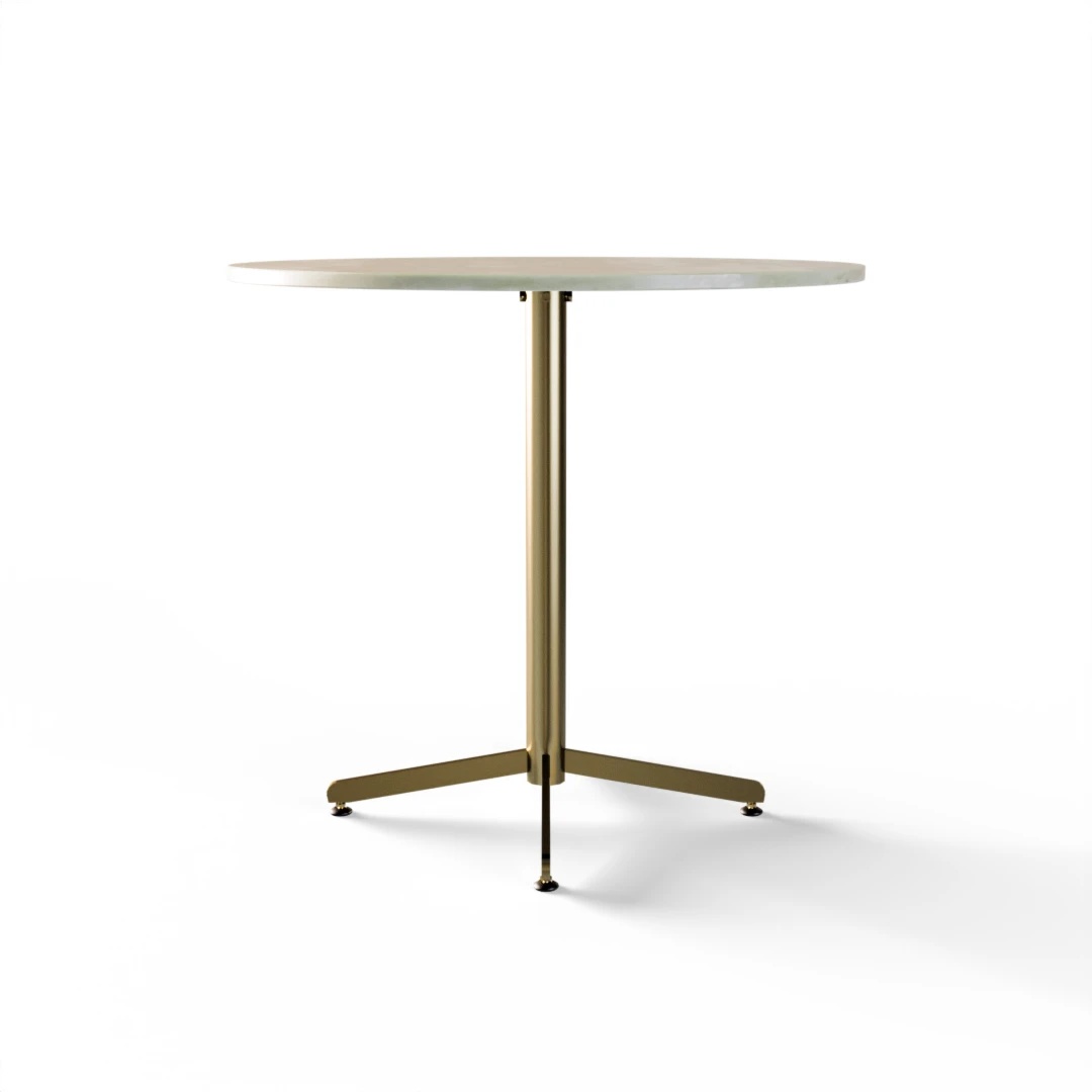 TABLE 1029 » FOREST GREEN/BRUSHED GOLD