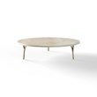 BORD 1031 » FOREST GREEN/BØRSTET GULD 