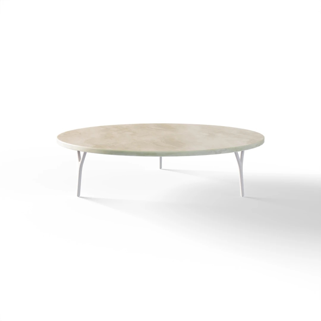 BORD 1031 » FOREST GREEN/MAT HVID
