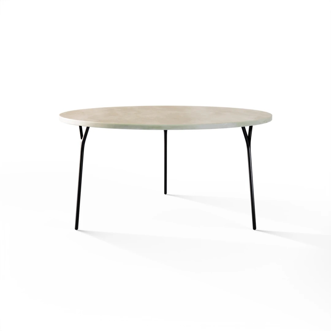 BORD 1033 » FOREST GREEN/BØRSTET SORT