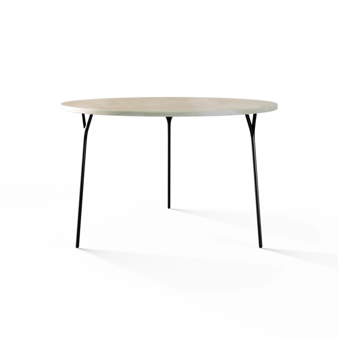 BORD 1034 » FOREST GREEN/BØRSTET SORT