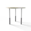 TABLE 1036 » FOREST GREEN / MATT WHITE/BRUSHED STAINLESS