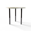 TABLE 1036 » FOREST GREEN / MATT BLACK/POLISHED STAINLESS