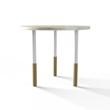 TABLE 1036 » FOREST GREEN / MATT WHITE/BRUSHED GOLD