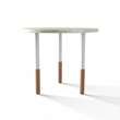 TABLE 1036 » FOREST GREEN / MATT WHITE/BRUSHED COPPER