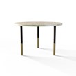 TABLE 1037 » FOREST GREEN / MATT BLACK/BRUSHED GOLD