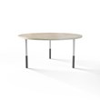 TABLE 1038 » FOREST GREEN / MATT WHITE/POLISHED STAINLESS