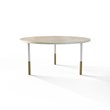TABLE 1038 » FOREST GREEN / MATT WHITE/BRUSHED GOLD