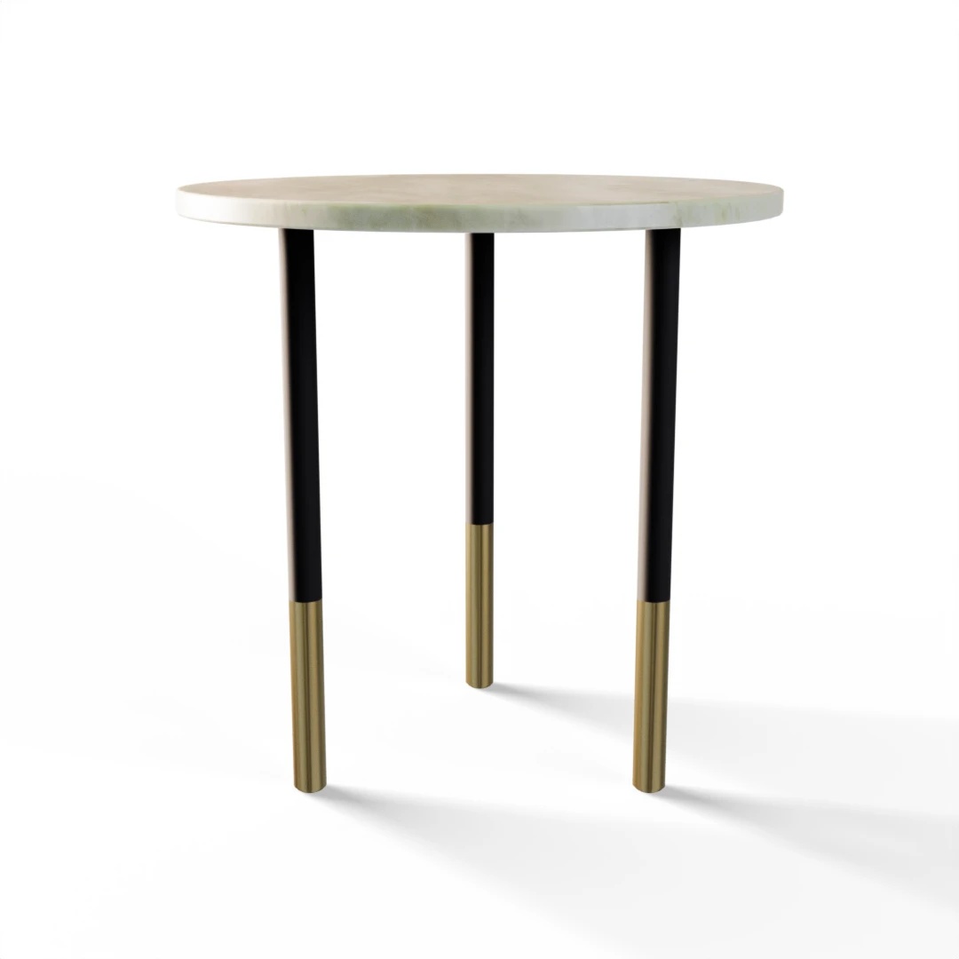 TABLE 1043 » FOREST GREEN / MATT BLACK/BRUSHED GOLD