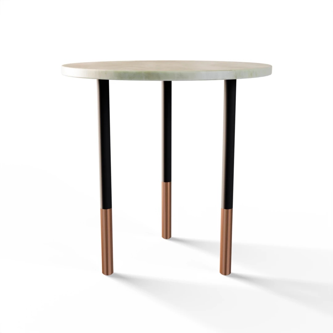 TABLE 1043 » FOREST GREEN / MATT BLACK/BRUSHED COPPER