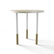 TABLE 1043 » FOREST GREEN / MATT WHITE/BRUSHED GOLD