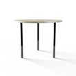TISCH 1044 » FOREST GREEN / SCHWARZ MATT/EDELSTAHL POLIERT